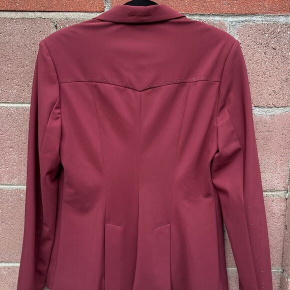 ***SOLD***NWT Samshield Olympe Crystal Jacket in Amarante size EU 42 - Picture 2 of 4